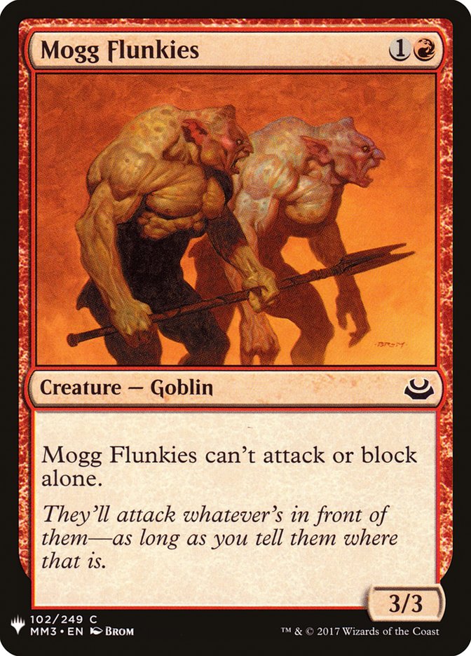 Mogg Flunkies [Mystery Booster] | Gear Gaming Fayetteville