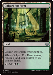 Golgari Rot Farm [Duskmourn: House of Horror Commander] | Gear Gaming Fayetteville