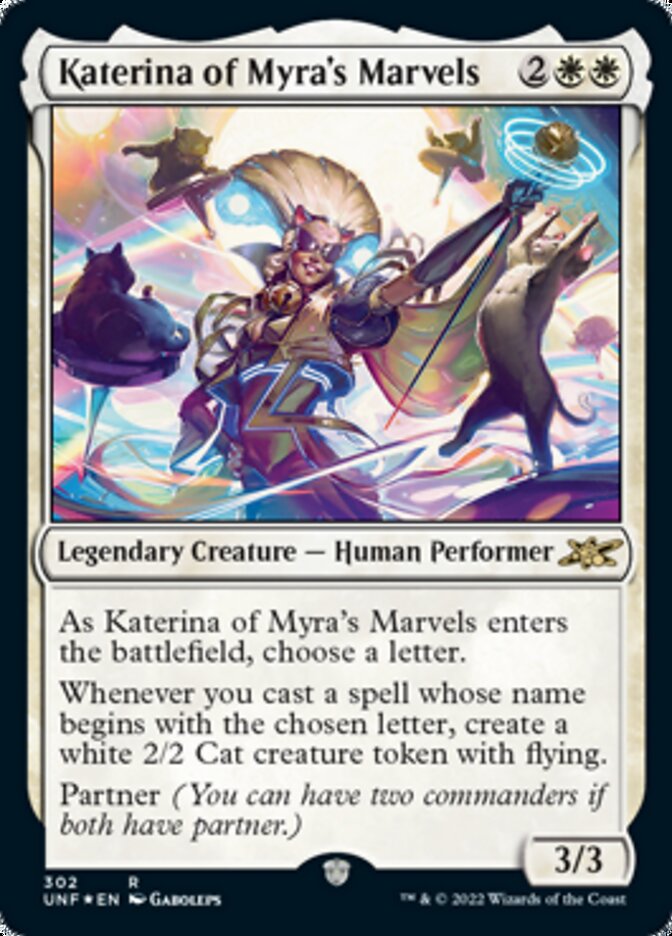 Katerina of Myra's Marvels (Galaxy Foil) [Unfinity] | Gear Gaming Fayetteville