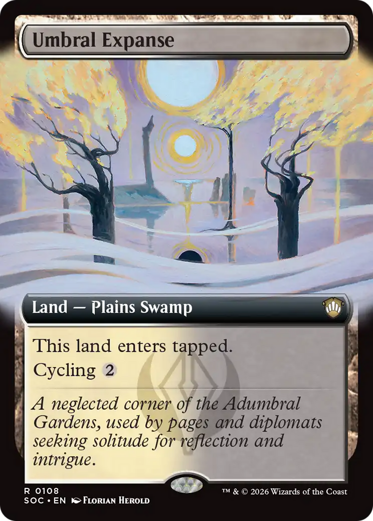 Umbral Expanse (Extended Art) [Secrets of Strixhaven Commander] | Gear Gaming Fayetteville