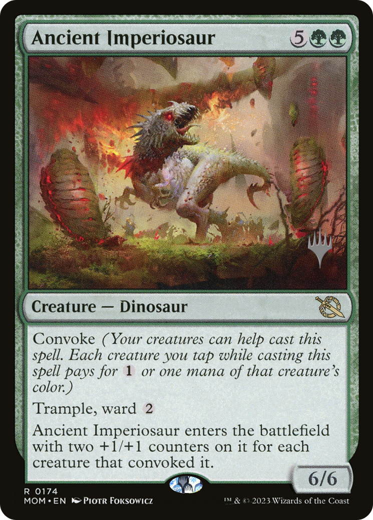 Ancient Imperiosaur (Promo Pack) [March of the Machine Promos] | Gear Gaming Fayetteville