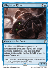 Displacer Kitten (White Border) [Mystery Booster 2] | Gear Gaming Fayetteville