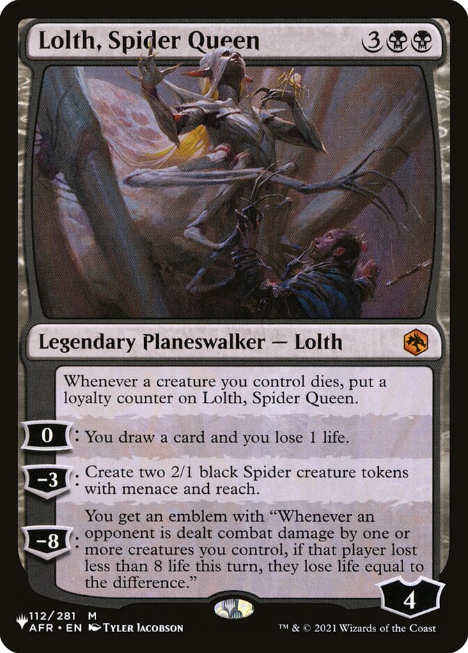 Lolth, Spider Queen [The List] | Gear Gaming Fayetteville