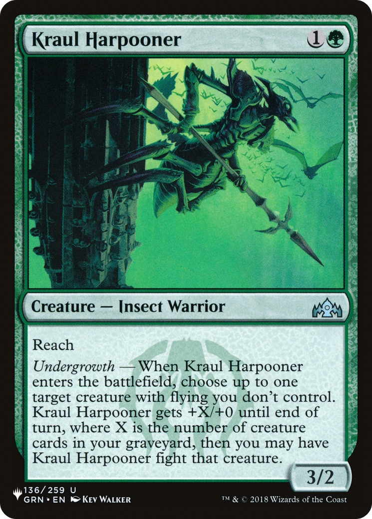 Kraul Harpooner [The List Reprints] | Gear Gaming Fayetteville