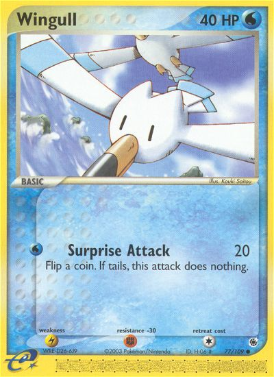 Wingull (77/109) [EX: Ruby & Sapphire] | Gear Gaming Fayetteville