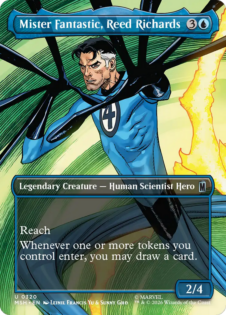 Mister Fantastic, Reed Richards (Borderless) [Marvel Super Heroes] | Gear Gaming Fayetteville