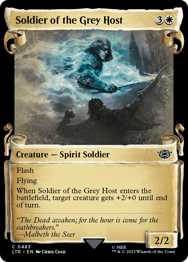 Soldier of the Grey Host [The Lord of the Rings: Tales of Middle-Earth Showcase Scrolls] | Gear Gaming Fayetteville