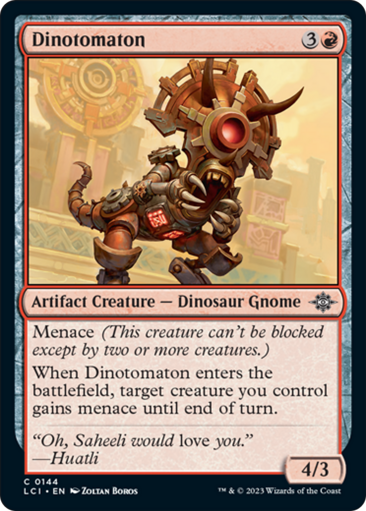 Dinotomaton [The Lost Caverns of Ixalan] | Gear Gaming Fayetteville