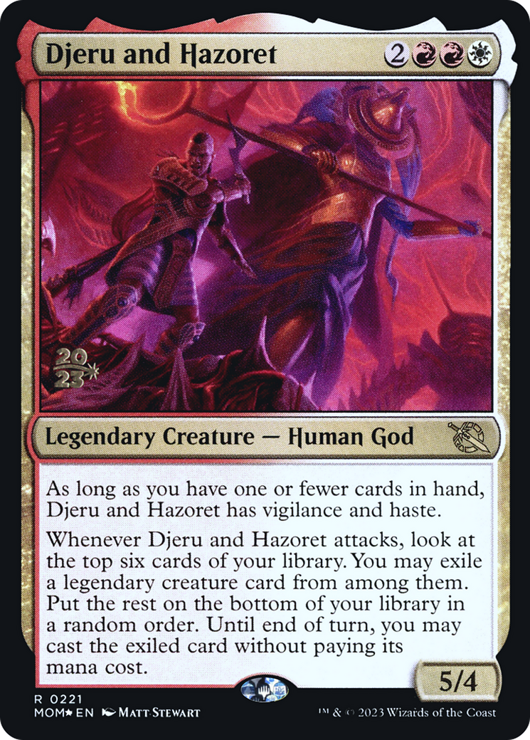 Djeru and Hazoret [March of the Machine Prerelease Promos] | Gear Gaming Fayetteville