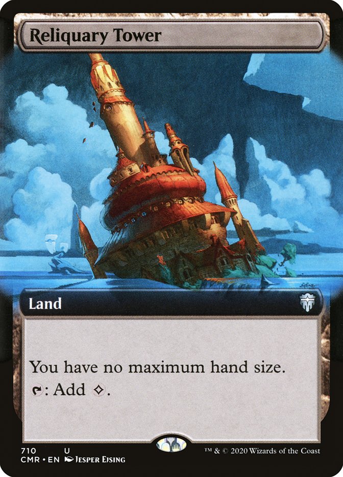Reliquary Tower (Extended Art) [Commander Legends] | Gear Gaming Fayetteville