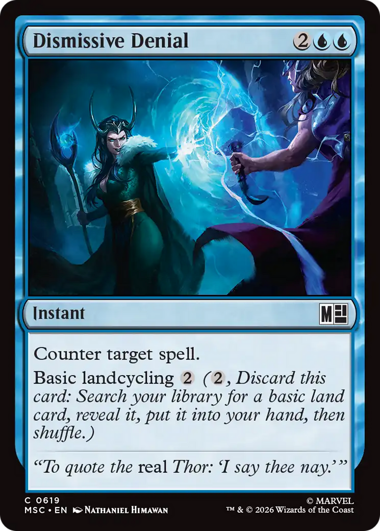 Dismissive Denial [Marvel Super Heroes Commander] | Gear Gaming Fayetteville