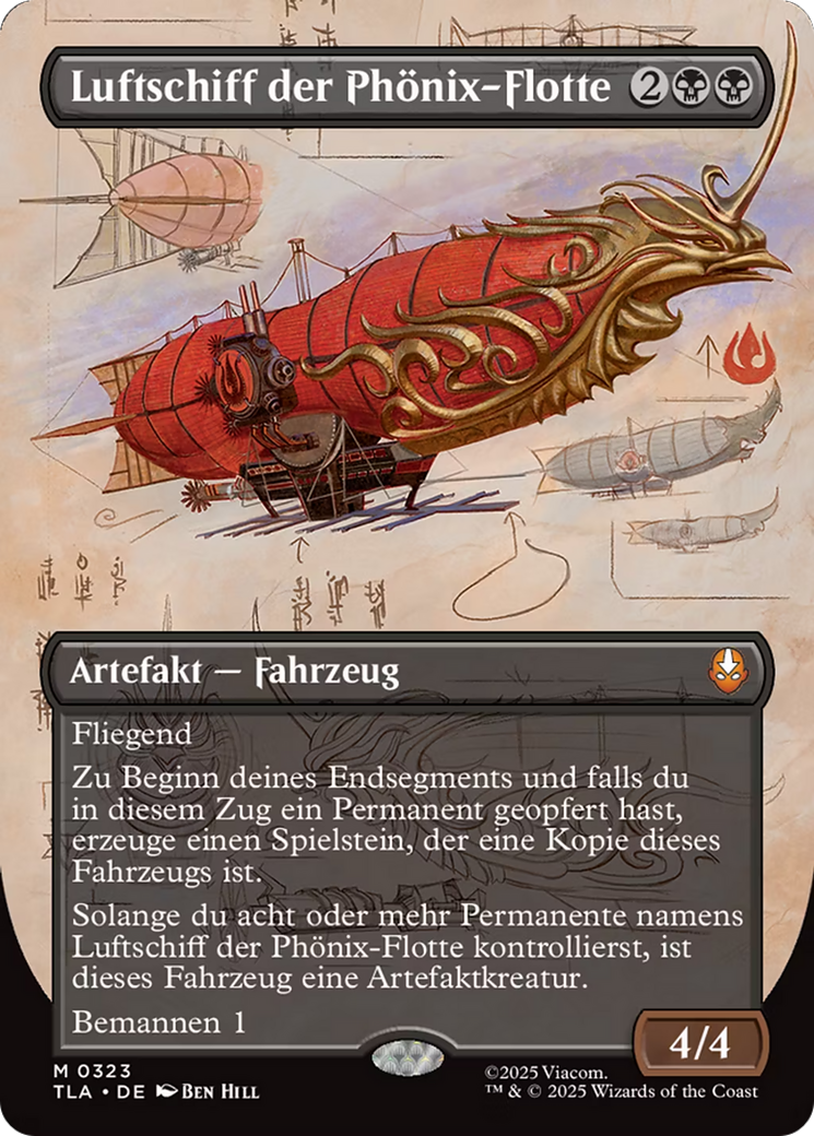 Phoenix Fleet Airship (Borderless) [Avatar: The Last Airbender] | Gear Gaming Fayetteville