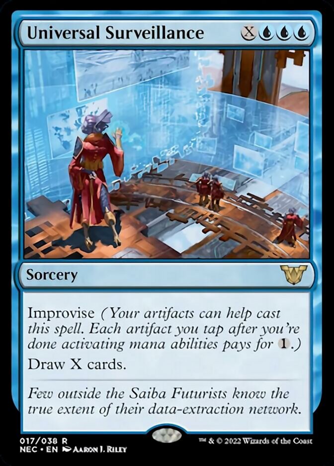 Universal Surveillance [Kamigawa: Neon Dynasty Commander] | Gear Gaming Fayetteville