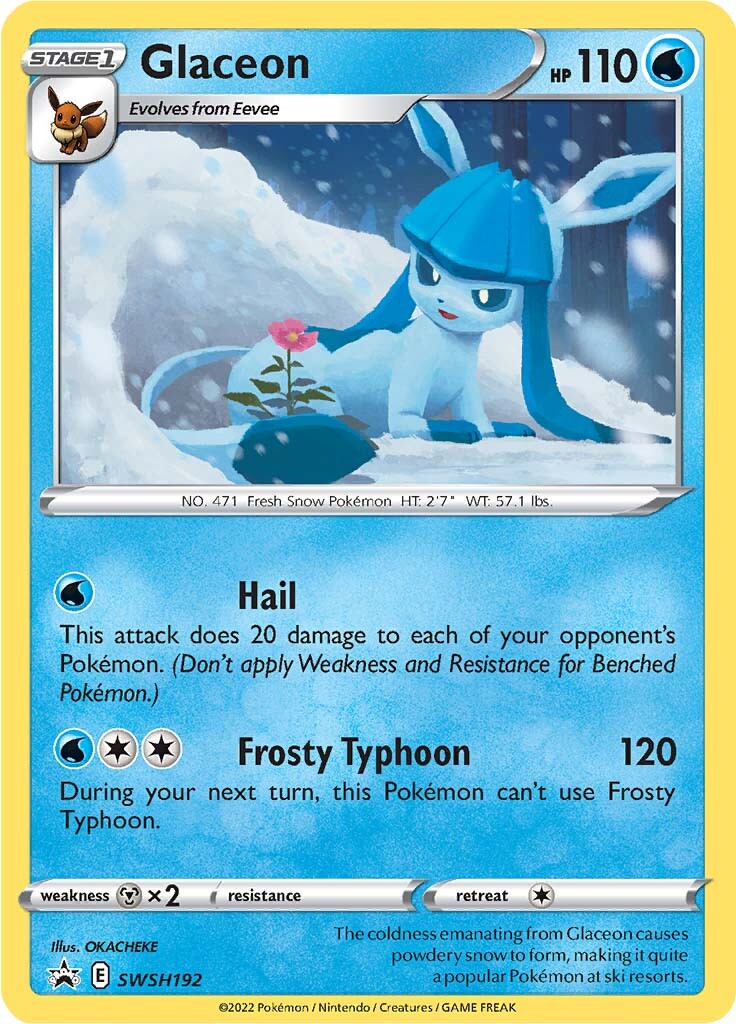 Glaceon (SWSH192) [Sword & Shield: Black Star Promos] | Gear Gaming Fayetteville