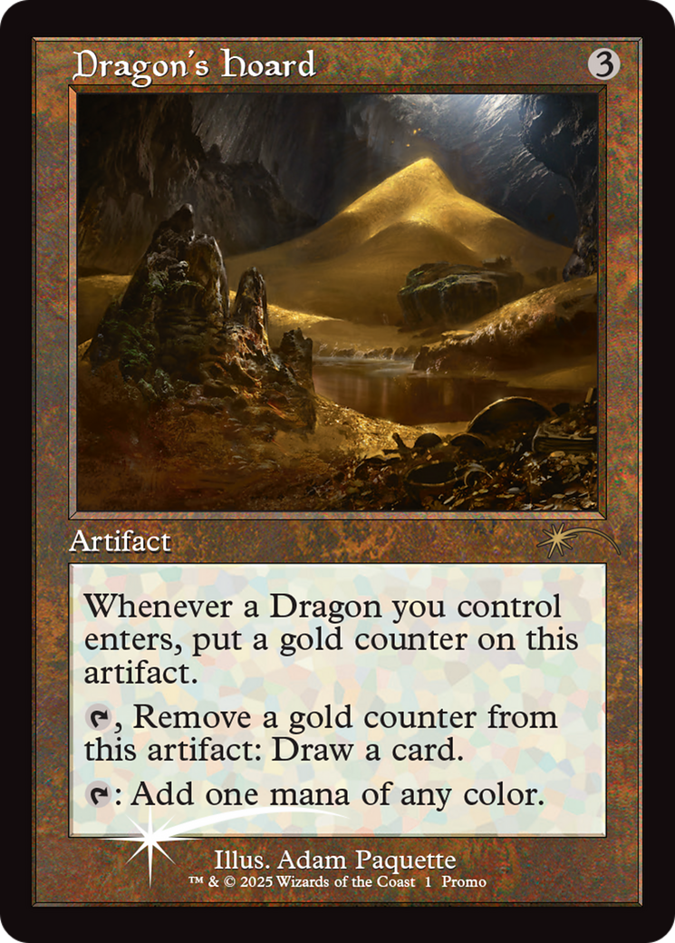 Dragon's Hoard (Retro Frame) [Wizards Play Network 2025] | Gear Gaming Fayetteville