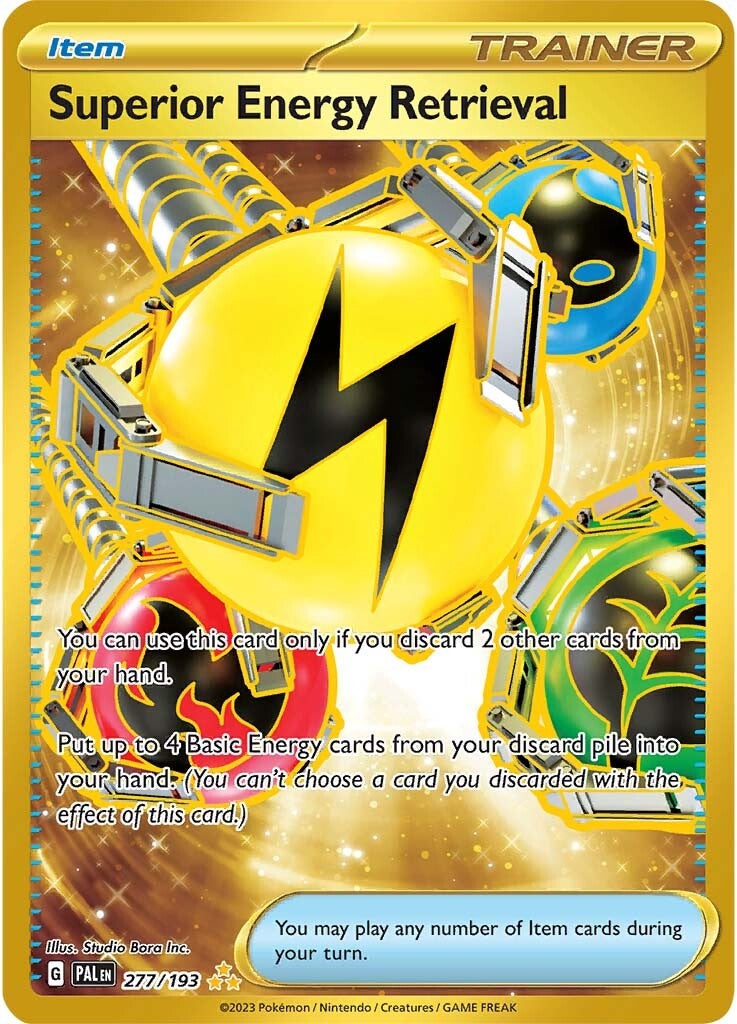 Superior Energy Retrieval (277/193) [Scarlet & Violet: Paldea Evolved] | Gear Gaming Fayetteville
