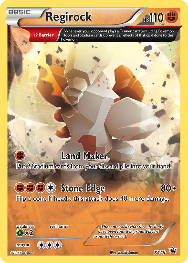 Regirock (XY49) [XY: Black Star Promos] | Gear Gaming Fayetteville