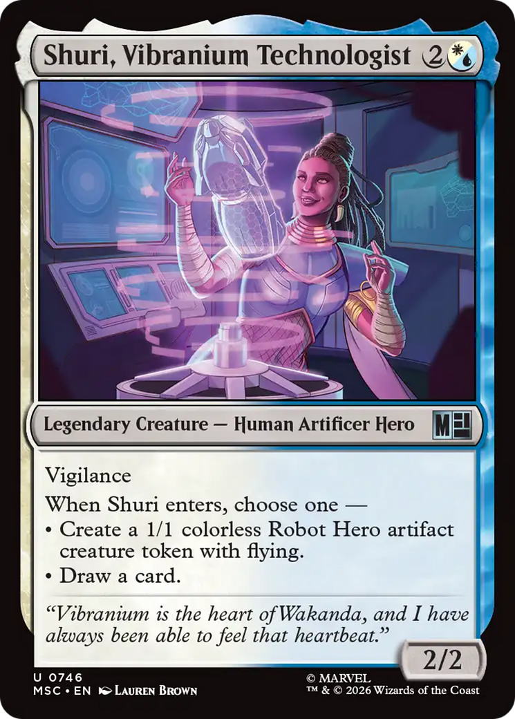 Shuri, Vibranium Technologist [Marvel Super Heroes Commander] | Gear Gaming Fayetteville