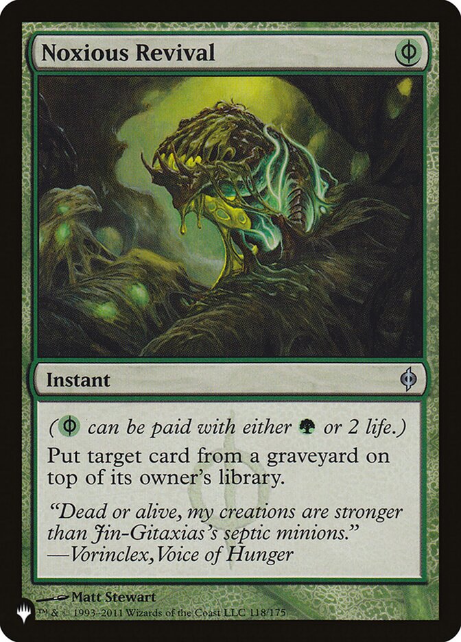 Noxious Revival [The List] | Gear Gaming Fayetteville