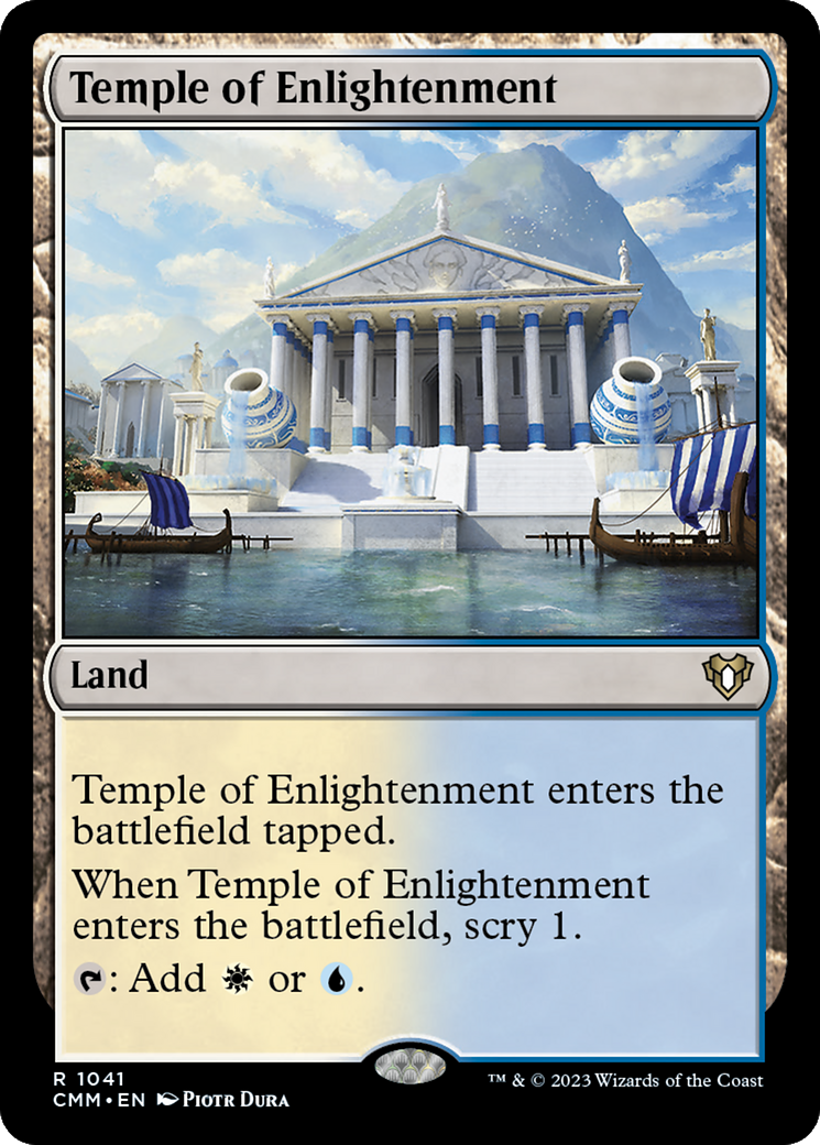 Temple of Enlightenment [Commander Masters] | Gear Gaming Fayetteville