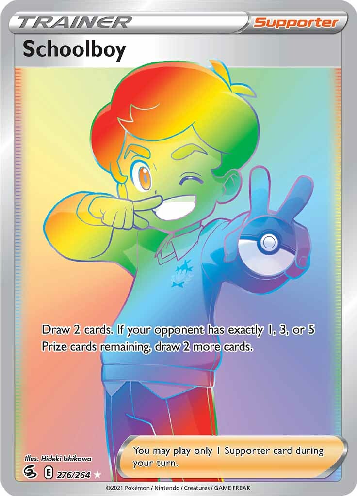Schoolboy (276/264) [Sword & Shield: Fusion Strike] | Gear Gaming Fayetteville