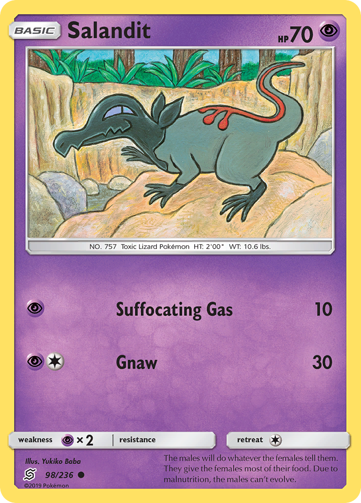 Salandit (98/236) [Sun & Moon: Unified Minds] | Gear Gaming Fayetteville