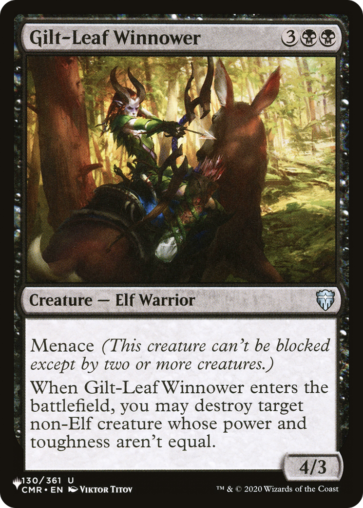 Gilt-Leaf Winnower [The List Reprints] | Gear Gaming Fayetteville