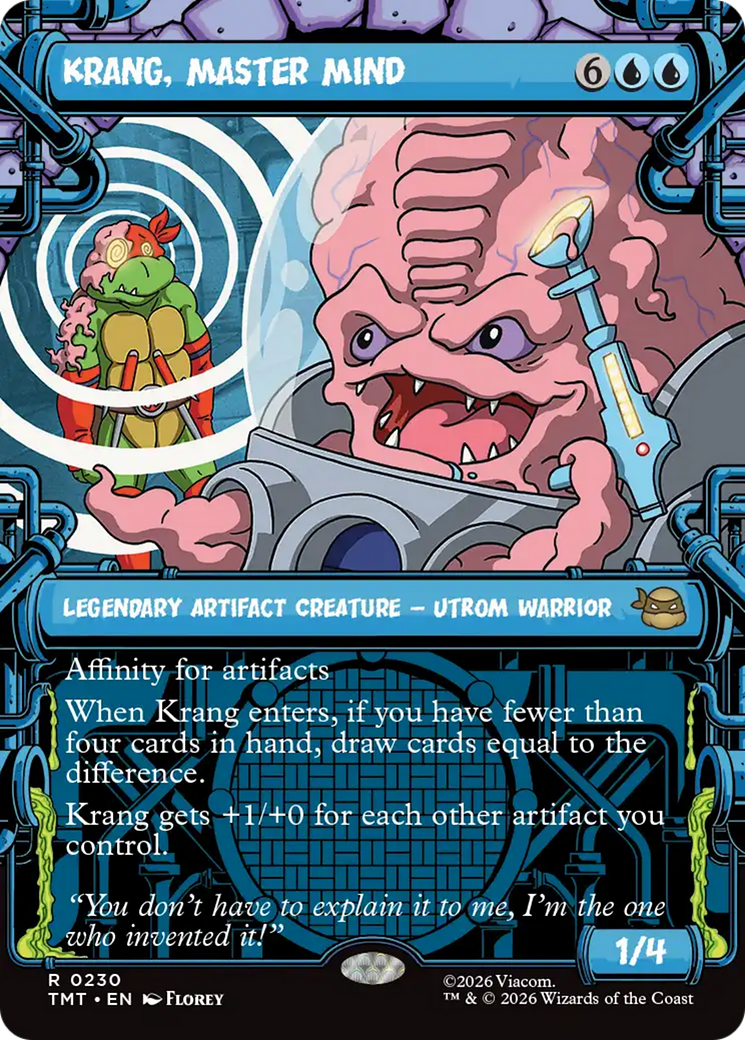 Krang, Master Mind (Showcase) [Teenage Mutant Ninja Turtles] | Gear Gaming Fayetteville