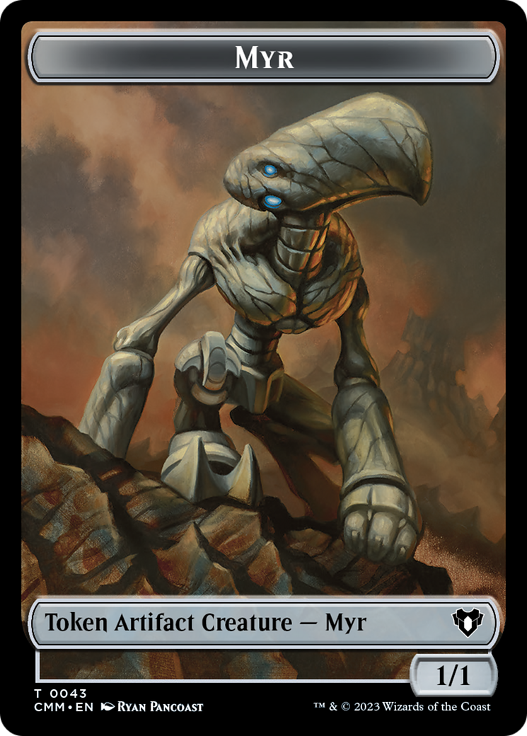 Myr Token [Commander Masters Tokens] | Gear Gaming Fayetteville