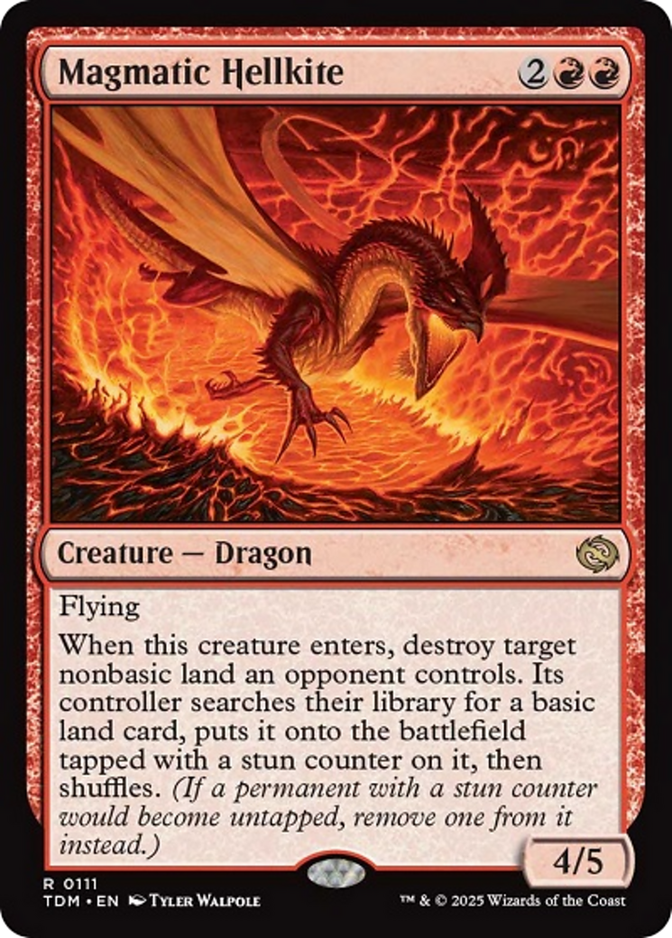 Magmatic Hellkite [Tarkir: Dragonstorm] | Gear Gaming Fayetteville