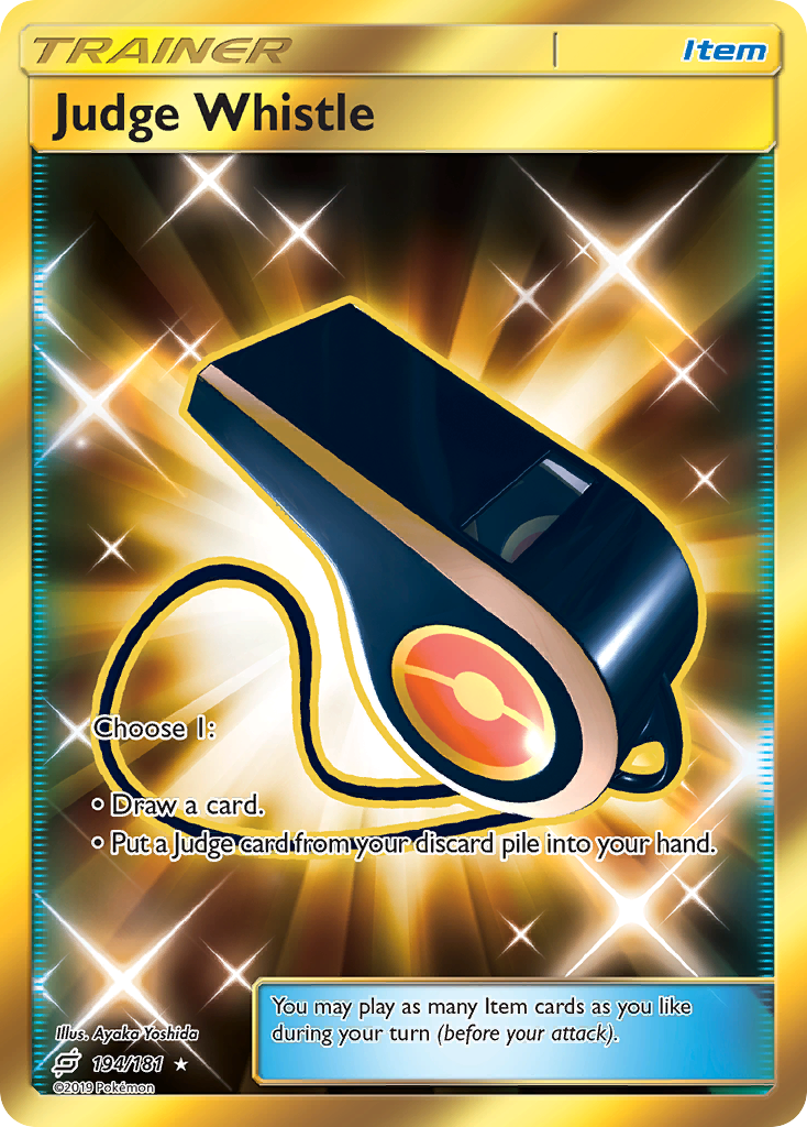 Judge Whistle (194/181) [Sun & Moon: Team Up] | Gear Gaming Fayetteville
