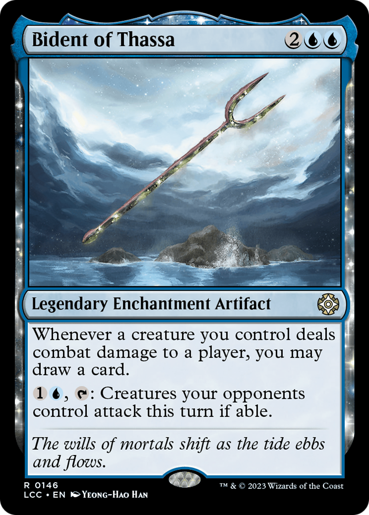 Bident of Thassa [The Lost Caverns of Ixalan Commander] | Gear Gaming Fayetteville