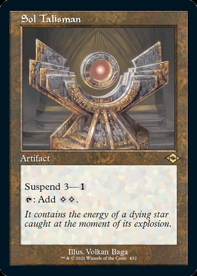Sol Talisman (Retro) [Modern Horizons 2] | Gear Gaming Fayetteville