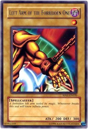 Left Arm of the Forbidden One [RP01-EN020] Rare | Gear Gaming Fayetteville