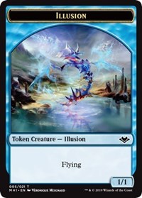 Illusion (005) // Marit Lage (006) Double-Sided Token [Modern Horizons Tokens] | Gear Gaming Fayetteville