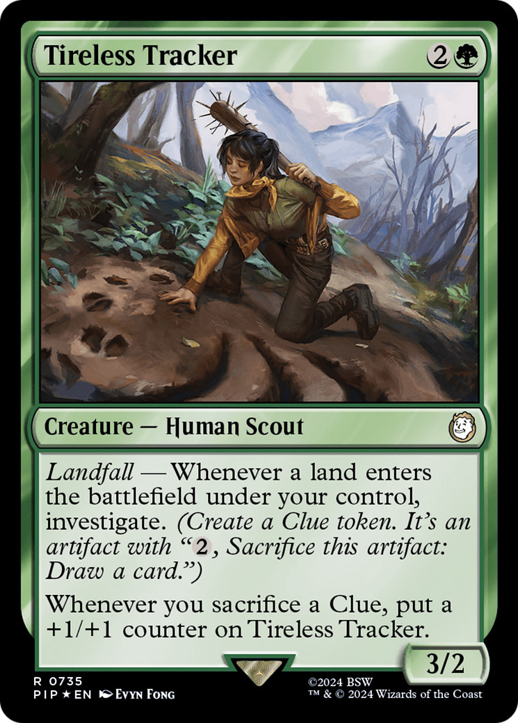 Tireless Tracker (Surge Foil) [Fallout] | Gear Gaming Fayetteville