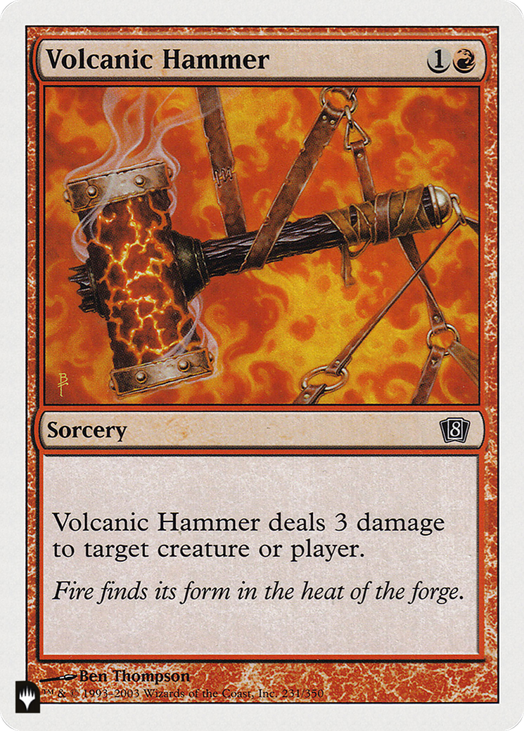 Volcanic Hammer [The List Reprints] | Gear Gaming Fayetteville