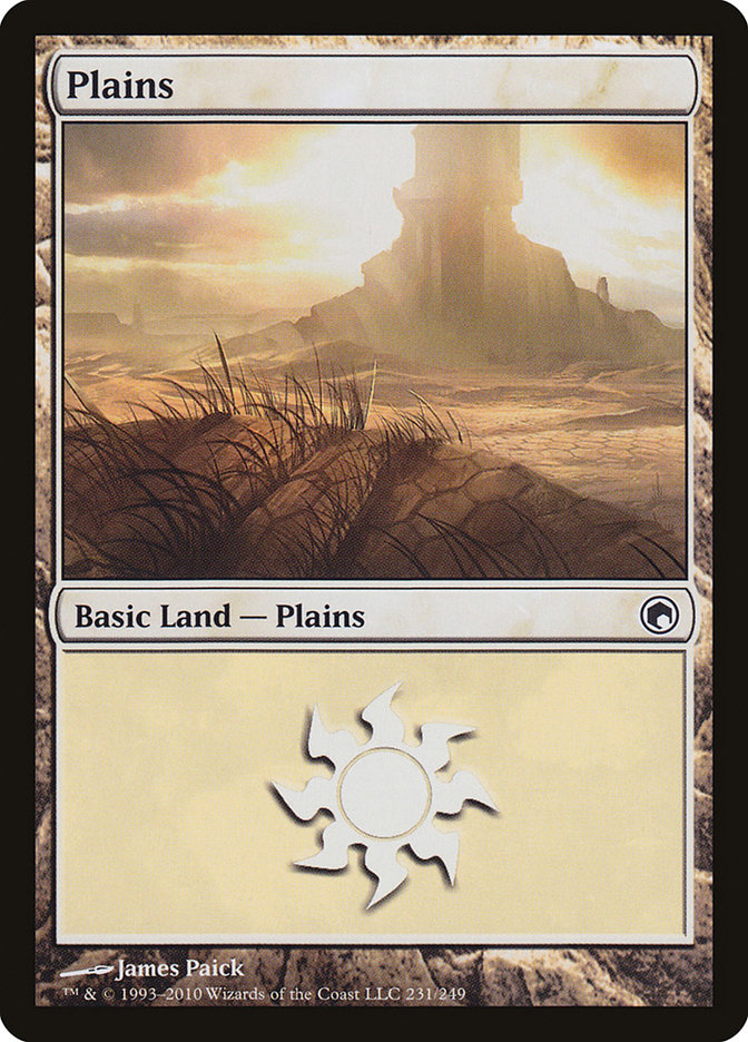 Plains (231) [Scars of Mirrodin] | Gear Gaming Fayetteville