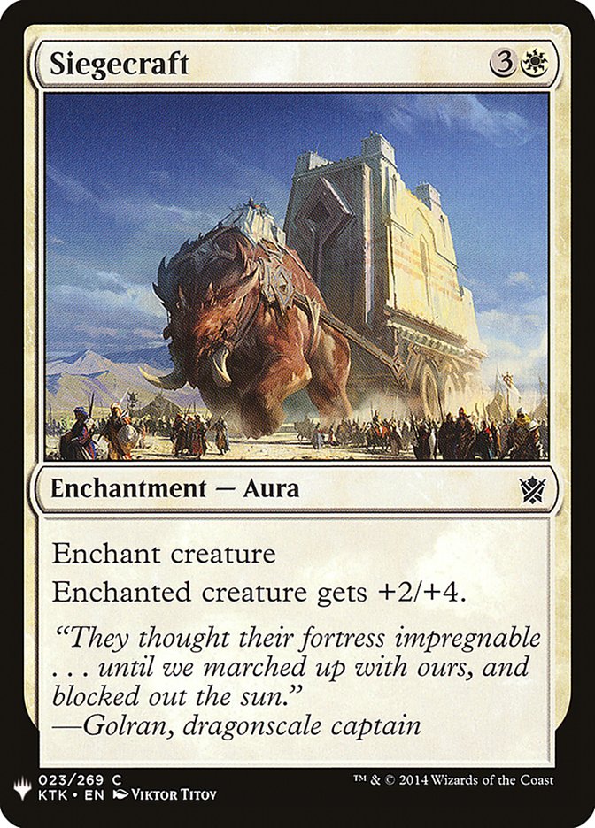 Siegecraft [Mystery Booster] | Gear Gaming Fayetteville