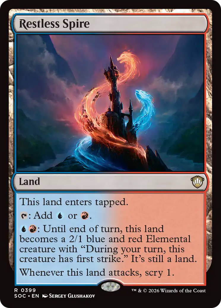 Restless Spire [Secrets of Strixhaven Commander] | Gear Gaming Fayetteville