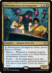 Phenomenon Investigators [Duskmourn: House of Horror Commander] | Gear Gaming Fayetteville