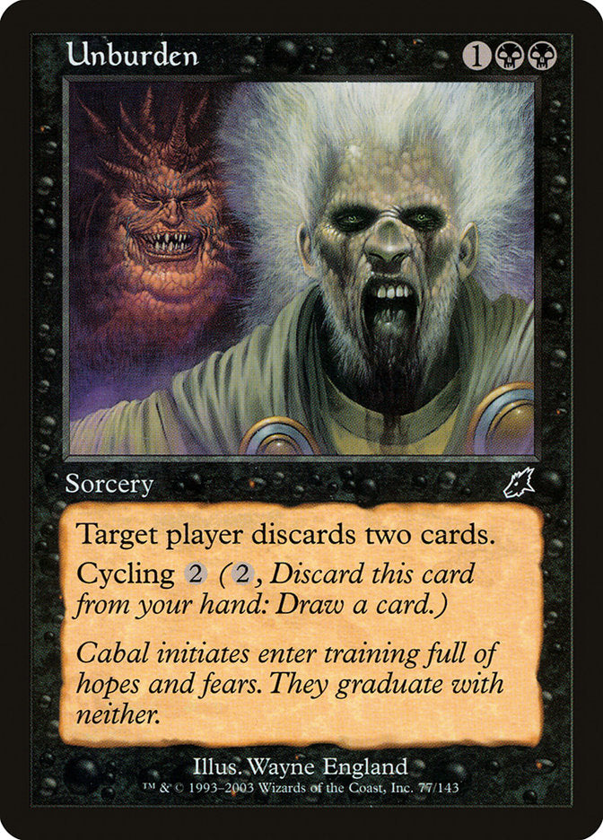 Unburden [Scourge] | Gear Gaming Fayetteville