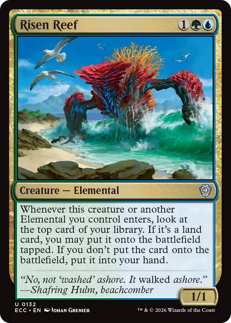 Risen Reef [Lorwyn Eclipsed Commander] | Gear Gaming Fayetteville