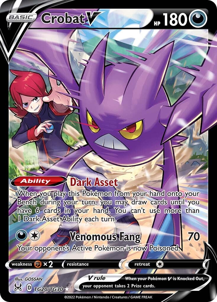 Crobat V (TG20/TG30) [Sword & Shield: Lost Origin] | Gear Gaming Fayetteville