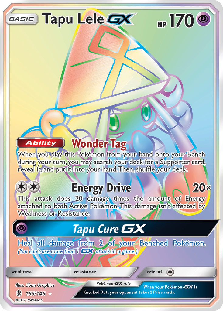 Tapu Lele GX (155/145) [Sun & Moon: Guardians Rising] | Gear Gaming Fayetteville