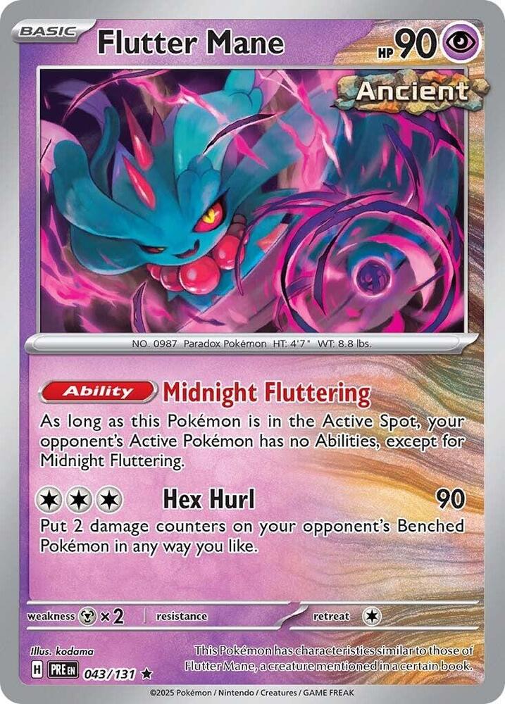 Flutter Mane (043/131) [Scarlet & Violet: Prismatic Evolutions] | Gear Gaming Fayetteville