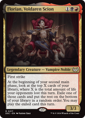 Florian, Voldaren Scion [Duskmourn: House of Horror Commander] | Gear Gaming Fayetteville