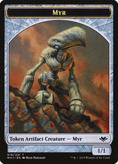 Bird (003) // Myr (019) Double-Sided Token [Modern Horizons Tokens] | Gear Gaming Fayetteville