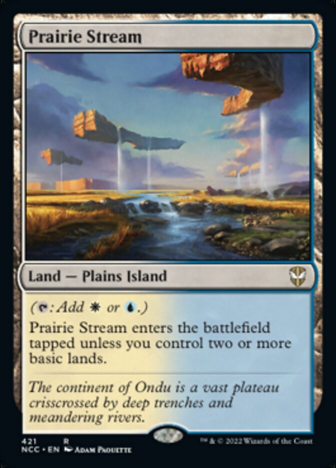 Prairie Stream [Streets of New Capenna Commander] | Gear Gaming Fayetteville