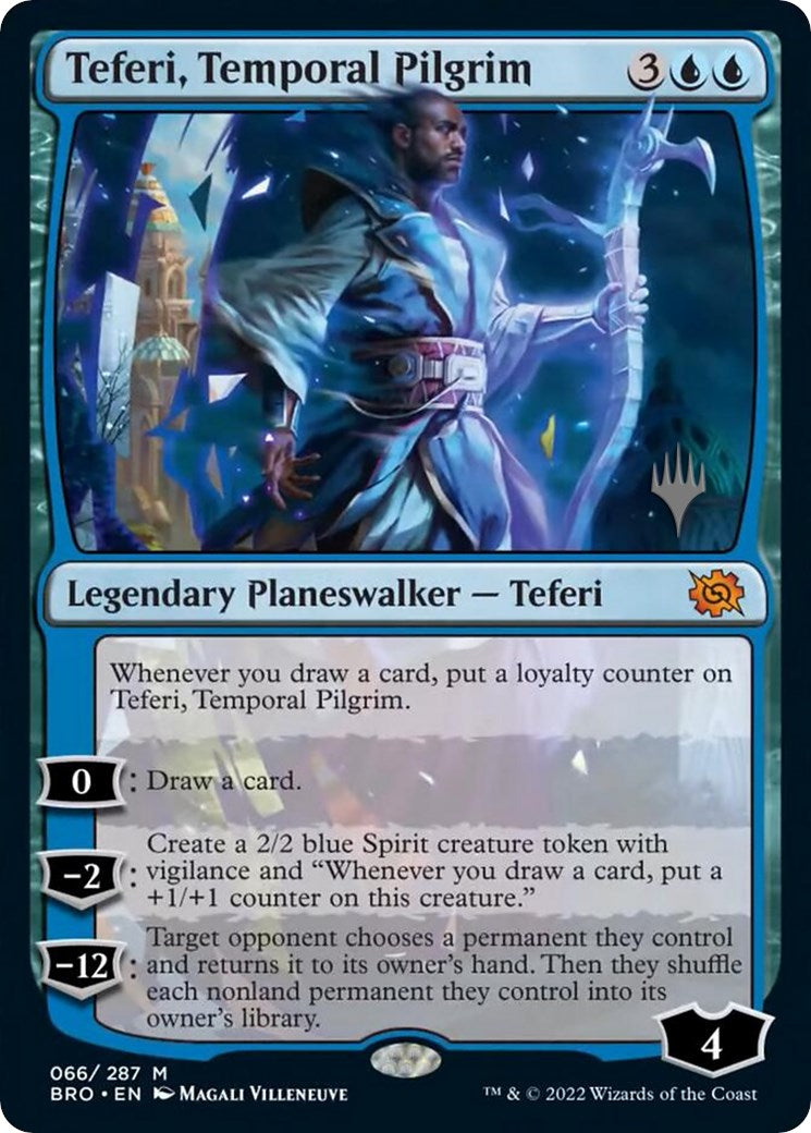 Teferi, Temporal Pilgrim (Promo Pack) [The Brothers' War Promos] | Gear Gaming Fayetteville